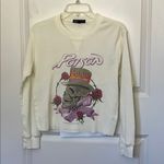 Vinyl Icons Poison Waffle Knit Top XS Photo 0