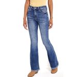 KanCan size 18 18x33 womens Flare High Rise Back Seam Jeans NWT Maurices Blue Photo 1