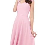 Dresstells Casual Tea Dress V Neck Cocktail Swing Dress Prom Photo 0
