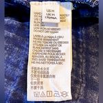 Free People  Washed Ashore Indigo Blue Textured Ruffle Hem Peasant Dress  Sz M🧡 Photo 10