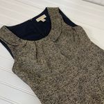 Michael Kors  Women’s Black & Gold Shimmer Scoop Neck Sleeveless Dress Size 4 Photo 8