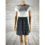 Bailey blue  Short Sleeve Cinched Waist Dress, NWT, MEDIUM Photo 3