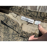 VINTAGE Fundamental Things Pants Women 14 Brown‎ High Rise Snake Skin Fall Brown Photo 5