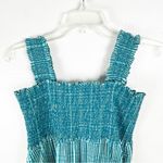 Rails Rumi Augusta Mini Check Smocked Bodice Ruffle Hem Dress Size Medium Photo 8