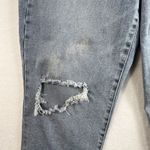 Celebrity Pink Plus 16 The Bestie Mid Rise Girlfriend Jeans Busted Knees Distres Photo 2