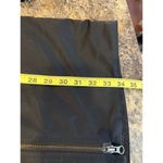 Eileen Fisher Black Full Zip Trench Rain Coat Oversize Collar Zip Pocket Medium Photo 7