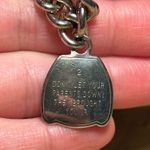 Vintage Funny 10 Commandments Charm Silver Tone Bracelet 50's Jewelry Photo 8
