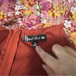 Crystal Doll  Floral Mini Dress in Pink and Yellow M Photo 2