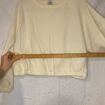 Vintage Rapizzi’s by Capizzi’s Cream Women's Y2K Cropped Shirt Top Size OS White Size L Photo 2