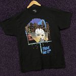 Friday The 13th Jason Voorhees Hockey League Movie T-Shirt L  Photo 2