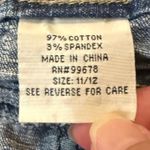 Hydraulic  Denim Capri Shorts Size 11/12 Low Rise Star Pocket Blue‎ Photo 1