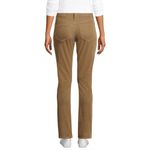 Lands' End Lands’ End Mid Rise Straight Dark Toffee Corduroy Pants Photo 1