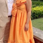 The Atsu Sally Bow dress Orange Size M Photo 0