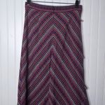 Tomorrow Fashion Boho Frayed Midi Skirt Multi Size 4 Photo 1