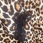 Kate Spade  New York Leopard Print Button Down Blouse Top Shirt Photo 4