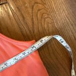 Gap  fit coral ribbed built in bra cropped ribbed tank small Photo 4