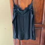 Abercrombie & Fitch Black Satin and Lace Silky Cami Top Small Photo 1