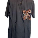 Collections Women’s Blazer Classic Short Sleeves Jacket Size 12 Sku 2664 Black Photo 0