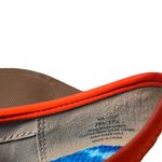 mix no. 6 Snake Skin and Orange Platform Sneakers Women's Size 7 Photo 5