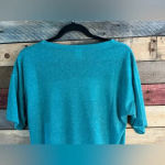 Sunshine & Rodeos Turquoise‎ Camo Stripe Top Size Small Photo 7