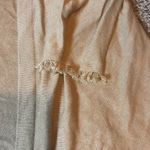 J.Jill  Petite Large‎ Linen Blend Fringe Trim Open Front Cardigan Beige Photo 1