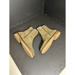 Italeau Waterproof Fiorella‎ Shearling Booties Dark Green Shoes Size 8 Photo 2