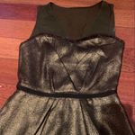 Charlotte Ronson | Metallic Gold Tulip Dress 0 Photo 4