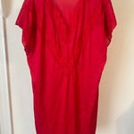 Vintage Kelly Reed Midi MuMu Dress Red Size M Photo 0