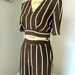Charlotte Russe Striped Green Set Photo 0