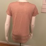 Catherine Malandrino  linen v neck shirt size XS Photo 3