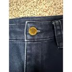 Michael Kors  Women's Size 4 Blue Izzy Skinny Lace-Up Jeans Dark Wash Photo 7