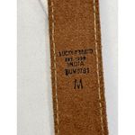 Lucky Brand Women's Brown/White Leather Belt Size M SKU 5756 Photo 6
