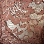 BKE  Lace Tank Top in Mauve Photo 3