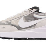 Nike NEW NWT Waffle One Gray and Summit White Mesh Sneakers 7.5 Women’s Photo 0