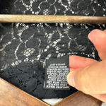 Wet Seal  Blazer M‎ Black Lace Crochet Open Front Floral Sheer Y2K Party Romantic Photo 2