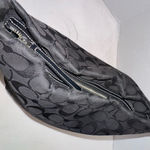 Coach  Vintage Y2K Black Signature Logo Bucket Soho Hobo Duffle Bag Satchel Purse Photo 11