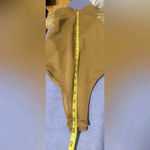 TCEC  Brown Mock Neck Bodysuit with Bishop Sleeve Photo 5