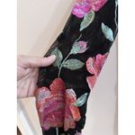 Siena Embroidered Floral Dress Mesh Sleeves Bodycon Size 6 MSRP $138 Homecoming Photo 1