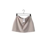Abercrombie & Fitch High-Rise Mini Skort Skirt Beige Women's Size Large NWT Photo 6