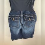 Indigo Blue  Maternity Shorts Size Medium Photo 3