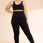 Shapermint High Waisted Black Shaping Leggings, Womens Medium Photo 0