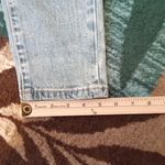 We Wore What  High Rise Blue Jeans Danielle Exposed Button Womens 25 Photo 9