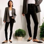 Abercrombie & Fitch NEW  High Rise Super Skinny Ankle Black Jeans Capsule 2/26 Photo 1