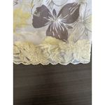 Sobia Zuha Original Sheer Dress Pakistani Designer Slit Leg Sheer Summer Unique‎ Yellow Size M Photo 3