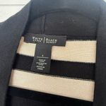 White House | Black Market  Women’s Small Tan Black Cardigan Sweater Photo 1