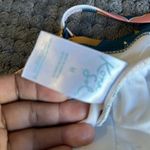 Kona Sol  Tropical Teal Pink Floral Crossback Swimsuit Size Med EUC #1387 Photo 3