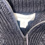 Treasure & Bond Loop Yarn Front Zip Cardigan 1X Photo 6