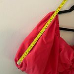 En Saison Hot Pink Poplin Puff Sleeve Babydoll Mini Party Dress Women's size XS Photo 5