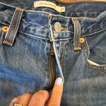 Levi's Levi’s low pro straight distressed dark wash jeans 27 Photo 8