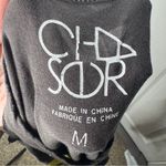 Chaser Black Woodstock Distressed Paint Splatter Band Tee Size Medium Hippie Photo 2